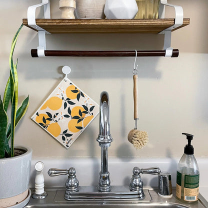 Squeeze the Day Reusable Paper Towels Papaya Reusables Lil Tulips
