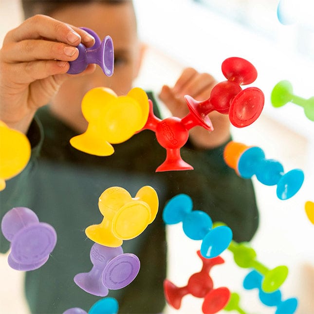 Squigz Starter Pack [24 pieces] Fat Brain Toys Lil Tulips