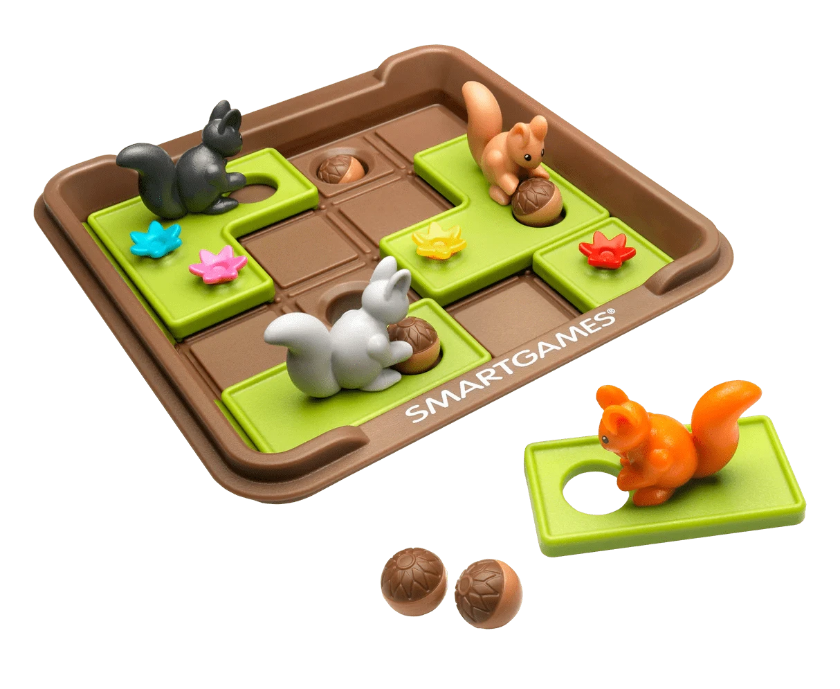 Squirrels Go Nuts! Travel Game SMART Toys and Games Lil Tulips