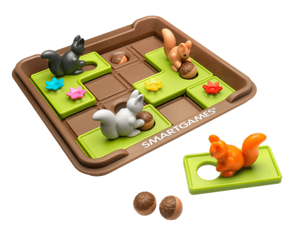 Squirrels Go Nuts! Travel Game SMART Toys and Games Lil Tulips