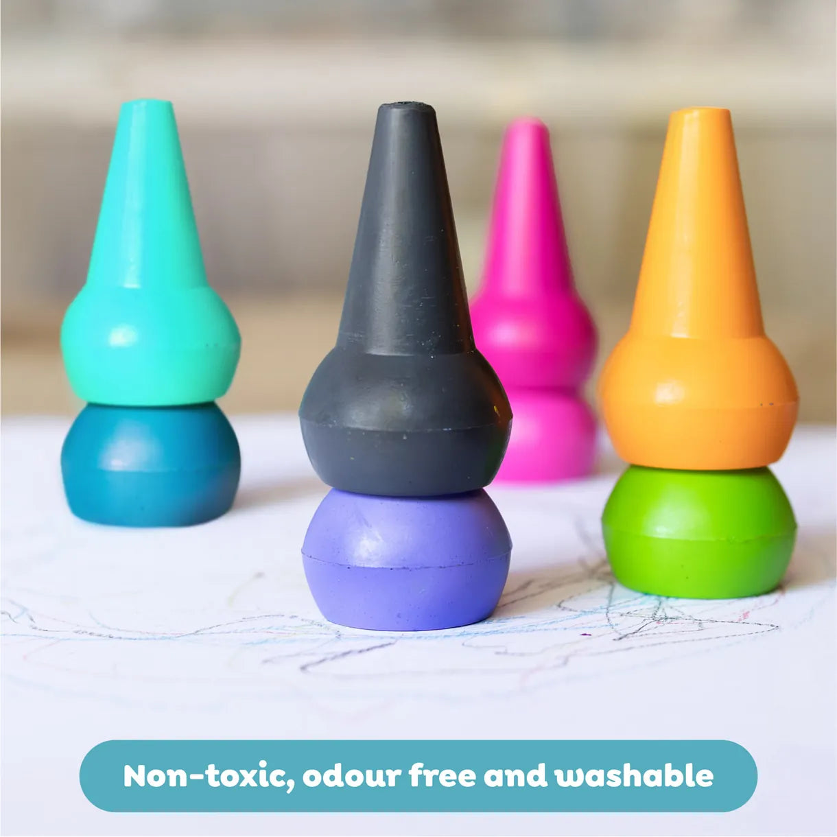 Stackable Crayons - Candy Colors Tiger Tribe Lil Tulips