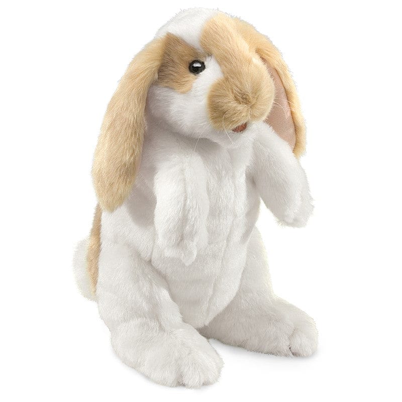 Standing Lop Rabbit Hand Puppet Folkmanis Puppets Folkmanis Puppets Lil Tulips
