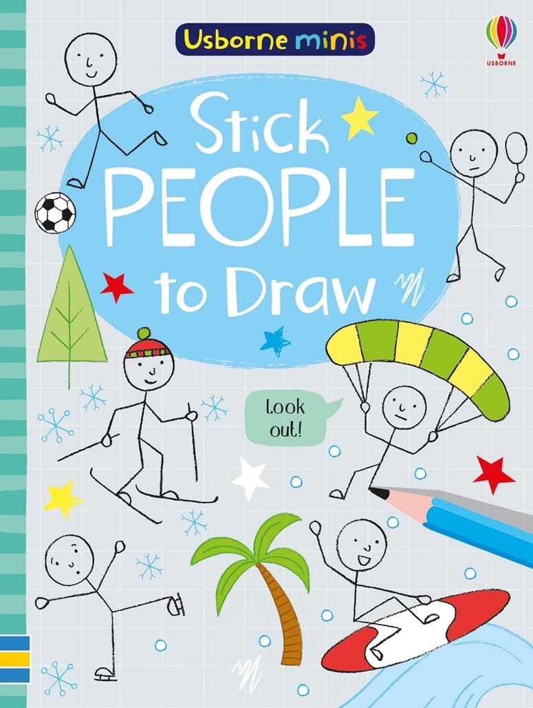 Stick People to Draw - Mini Activities Harper Collins Childrens Lil Tulips