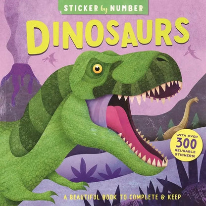Sticker By Number: Dinosaurs EDC Publishing Lil Tulips