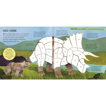 Sticker By Number: Dinosaurs EDC Publishing Lil Tulips