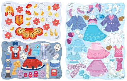 Sticker Dolly Dressing Christmas Harper Collins Childrens Lil Tulips