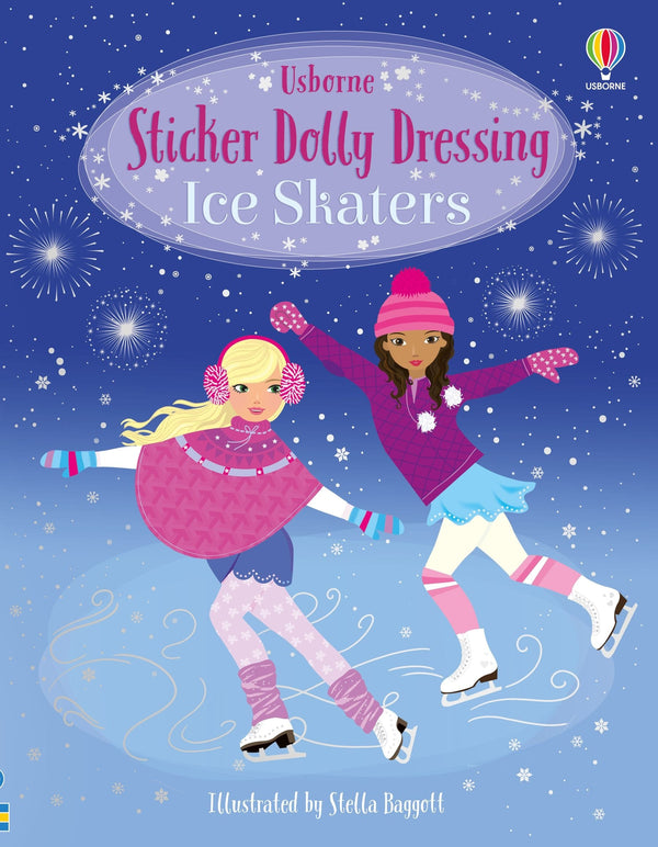 Sticker Dolly Dressing Ice Skaters Harper Collins Childrens Lil Tulips