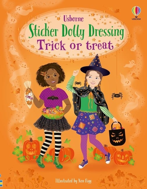 Sticker Dolly Dressing Trick or Treat Harper Collins Childrens Lil Tulips