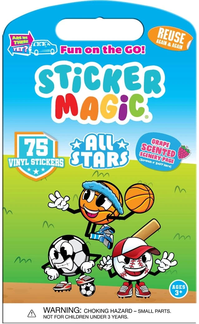 Sticker Magic - All Star Sports Scentco Lil Tulips