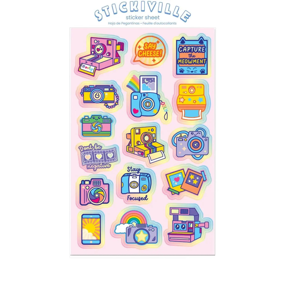 Stickiville Stickers: Cute Cameras - Standard (1 Sheet) OOLY Lil Tulips