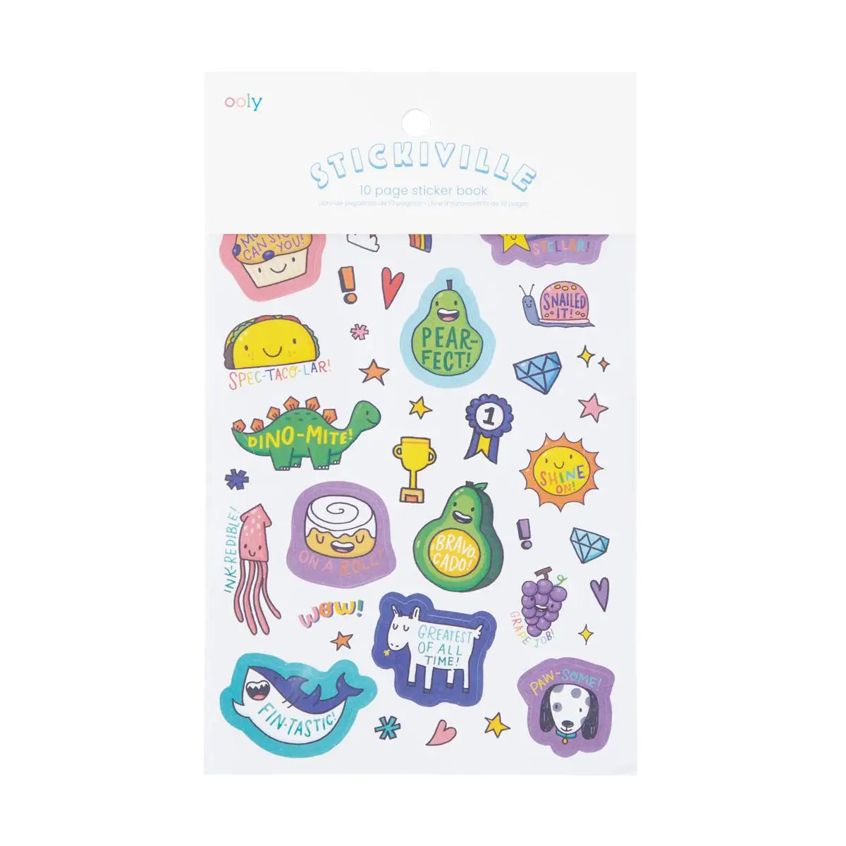 Stickiville Stickers: Reward Stickers - Book (10 Sheets) OOLY Lil Tulips