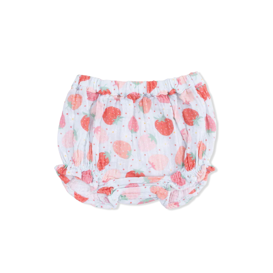 Strawberry Bliss - Ruffle Back Top & Bloomer Angel Dear Lil Tulips