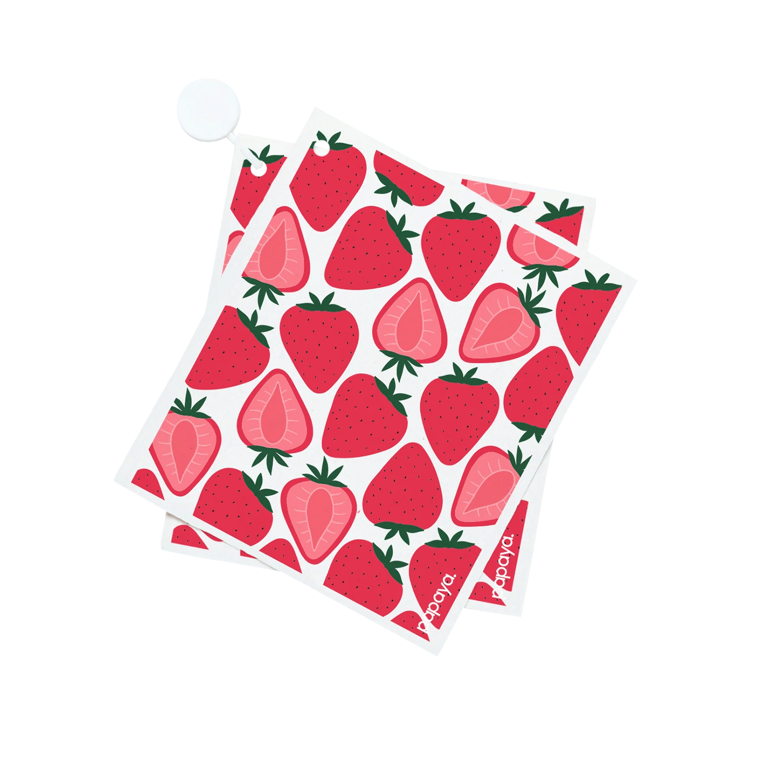 Strawberry Blonde Reusable Paper Towels Papaya Reusables Lil Tulips