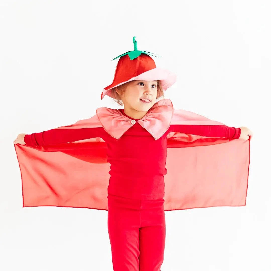 Strawberry Cape Sarah's Silks Lil Tulips