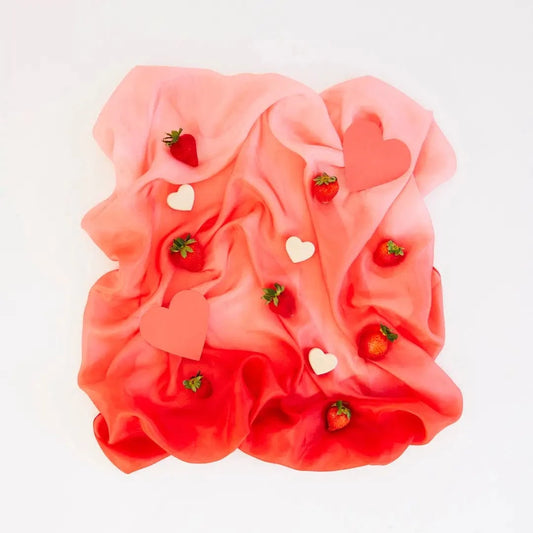 Strawberry Play Silk Sarah's Silks Lil Tulips