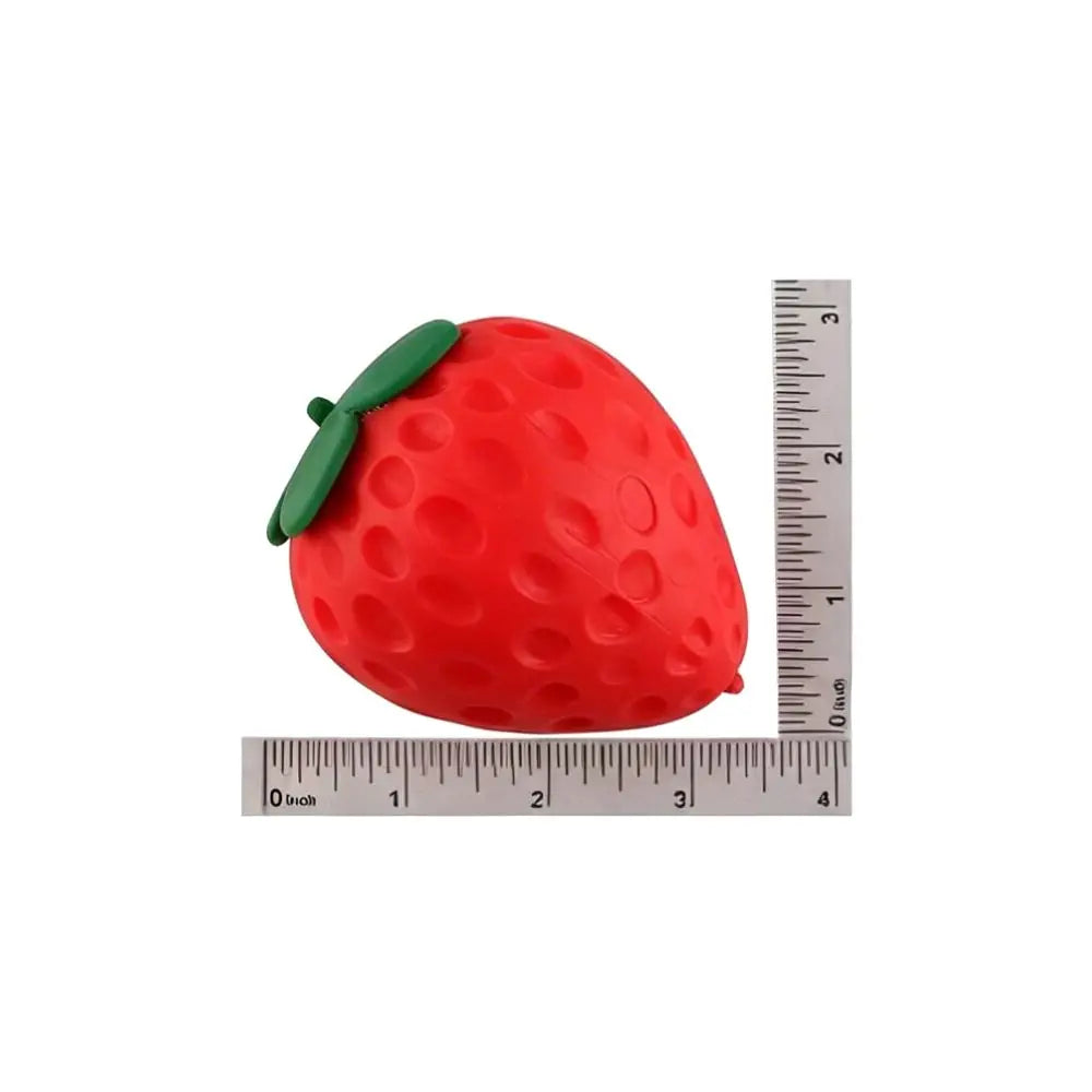 Strawberry Squeeze Squishy Stress Relief Toy Sensibling Corp. Lil Tulips