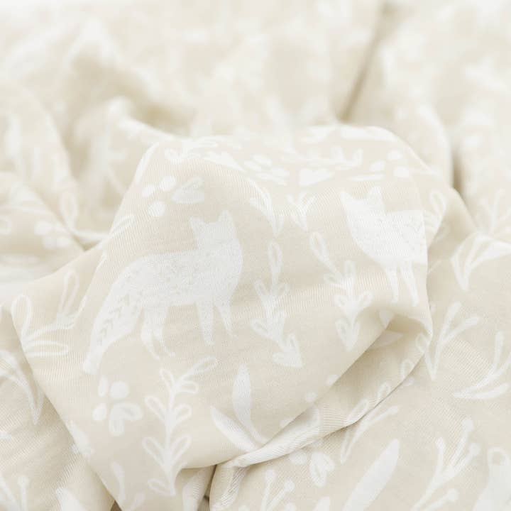 Stretch Knit Swaddle Blanket - Folk Fauna Default Little Unicorn Lil Tulips