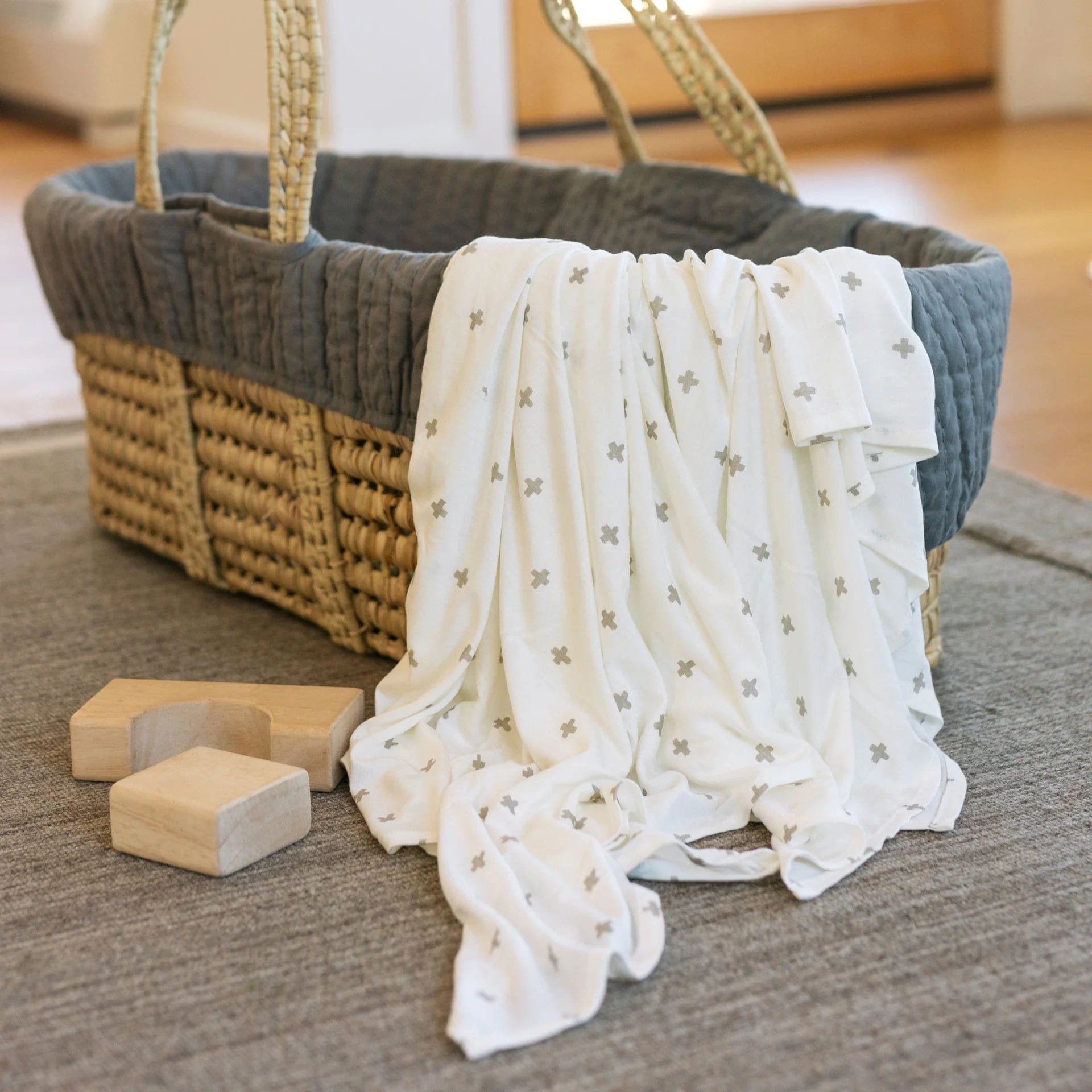 Stretch knit swaddle wrap shop