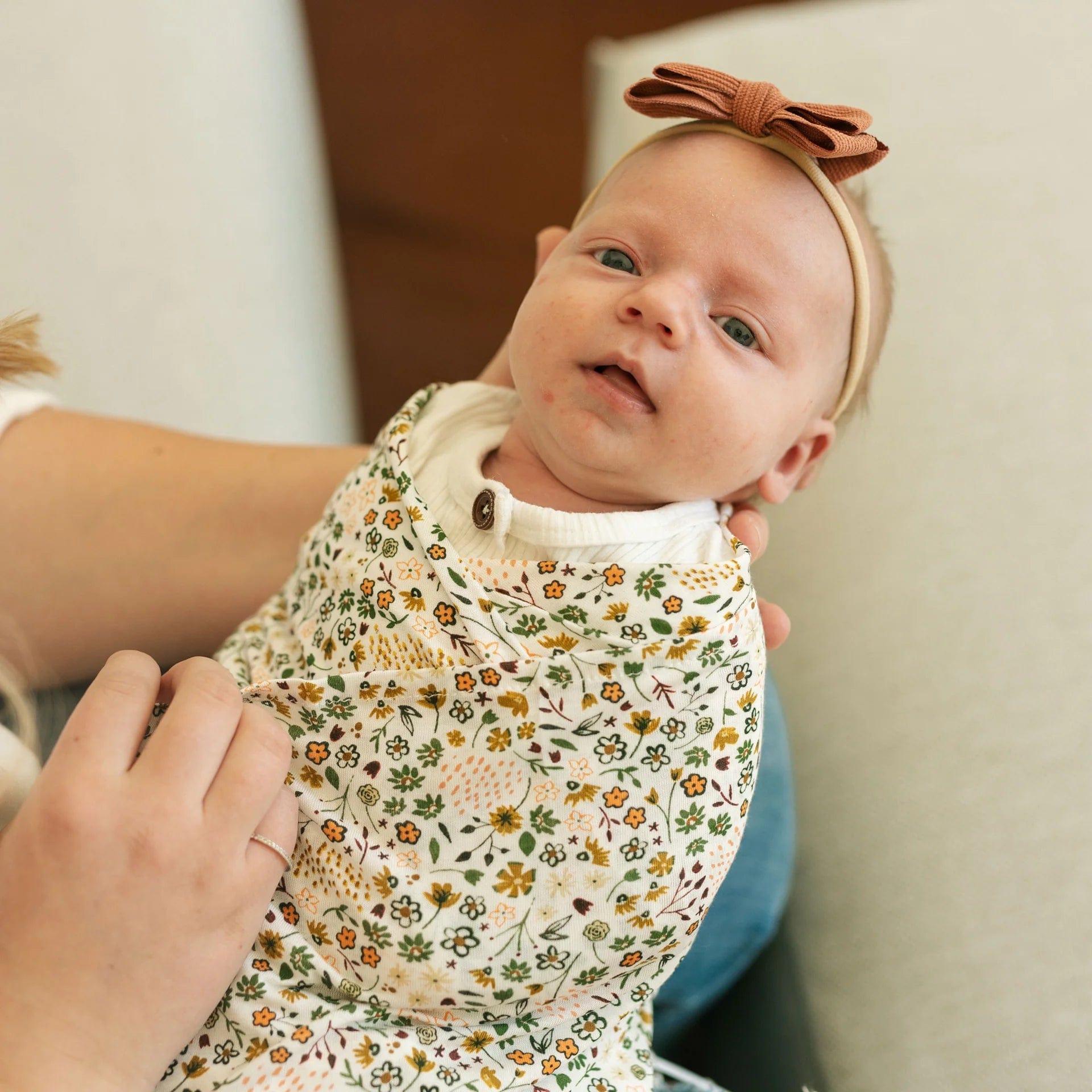 Stretch knit swaddle wrap shop