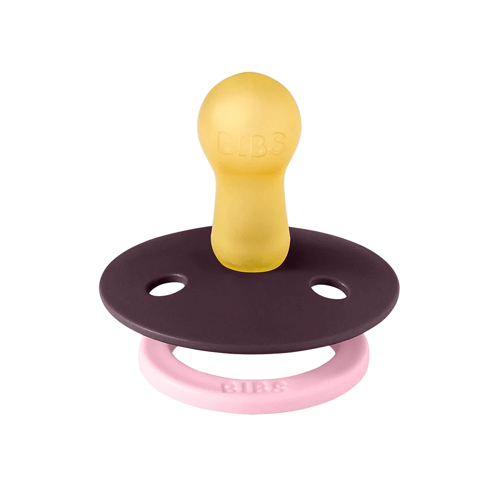 STUDIO Colour 2 Pack Fusion - Dusky Lilac Plum Mix Bibs Pacifier Lil Tulips