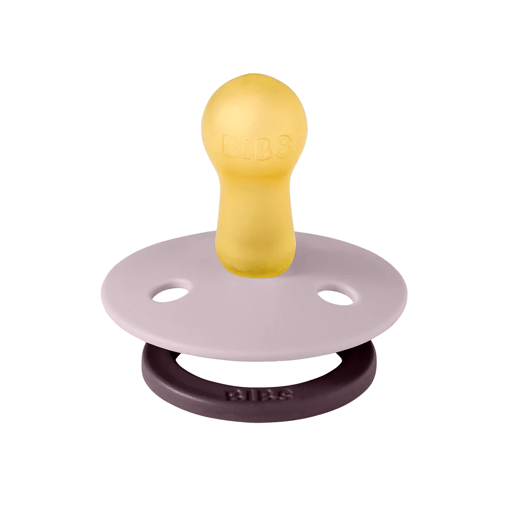 STUDIO Colour 2 Pack Fusion - Dusky Lilac Plum Mix Bibs Pacifier Lil Tulips