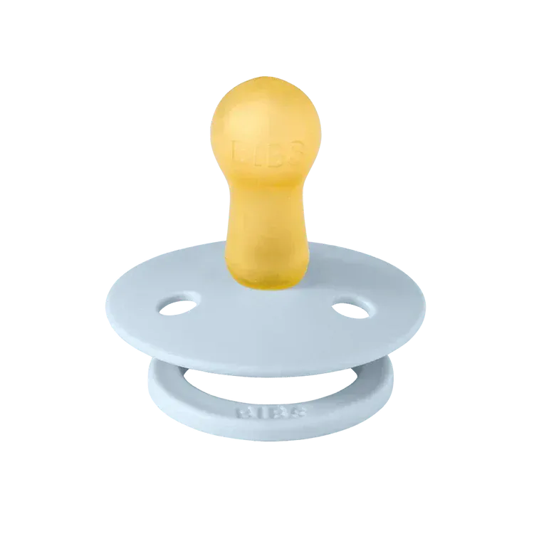 STUDIO Colour 2 Pack Polka - Baby Blue/Steel Blue Bibs Pacifier Lil Tulips