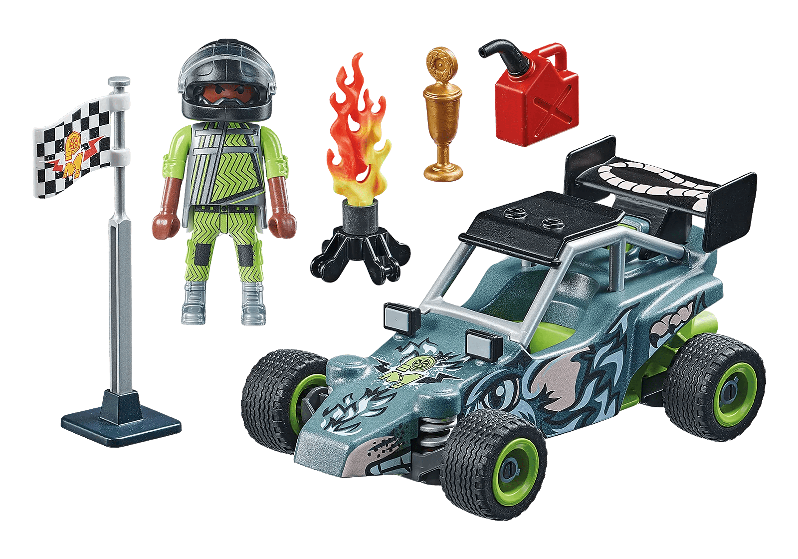 Stuntshow Racer 71044 Playmobil Toys Lil Tulips