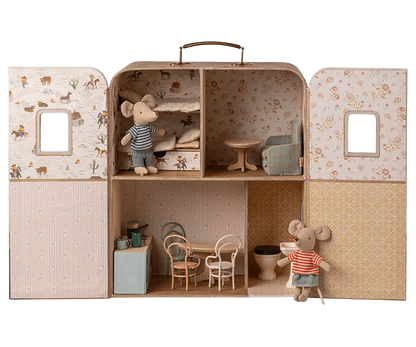 SuitCasa, Little Sister and Brother Mouse Maileg Lil Tulips