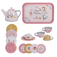 Suitcase - New Tea Party Metal Set The Parisiennes Moulin Roty Lil Tulips