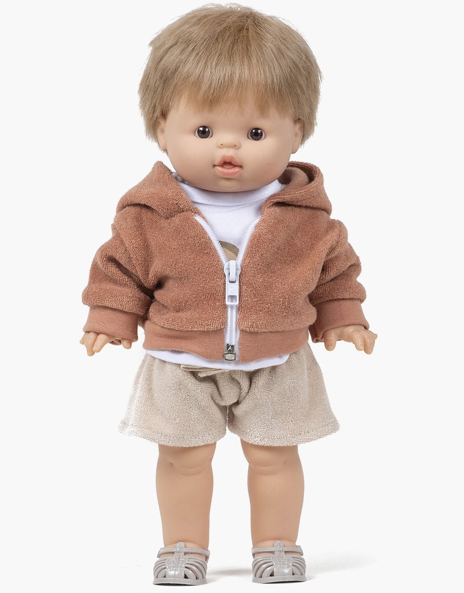 Sun Beach Sandals for Doll - Sable Minikane Lil Tulips