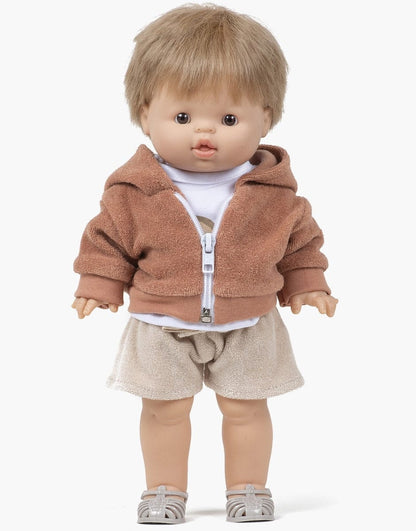 Sun Beach Sandals for Doll - Sable Minikane Lil Tulips