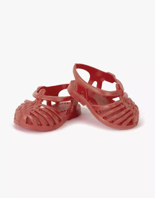 Sun Beach Sandals for Doll - Terracotta Minikane Lil Tulips