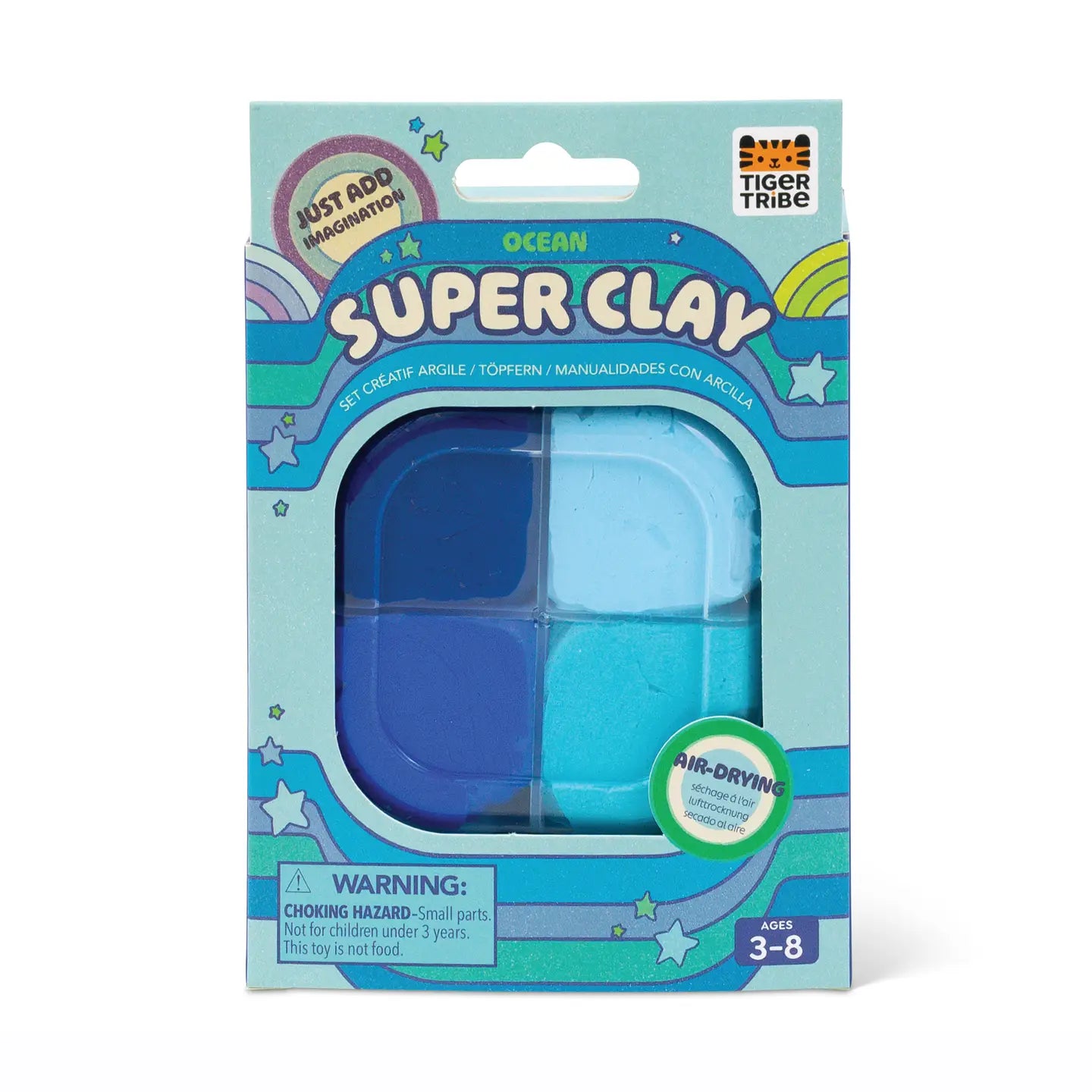Super Clay - Ocean (Blues) Tiger Tribe Lil Tulips