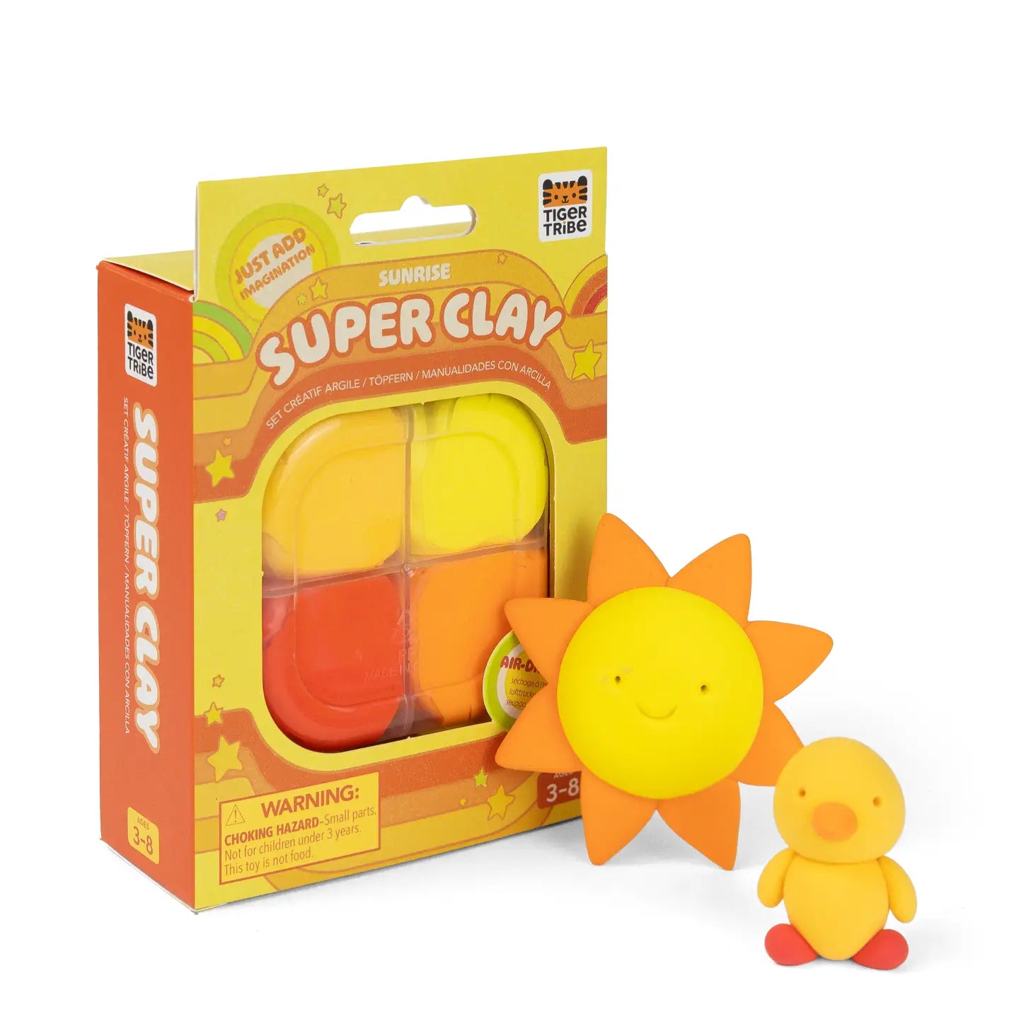 Super Clay - Sunrise (Yellow + Orange) Tiger Tribe Lil Tulips