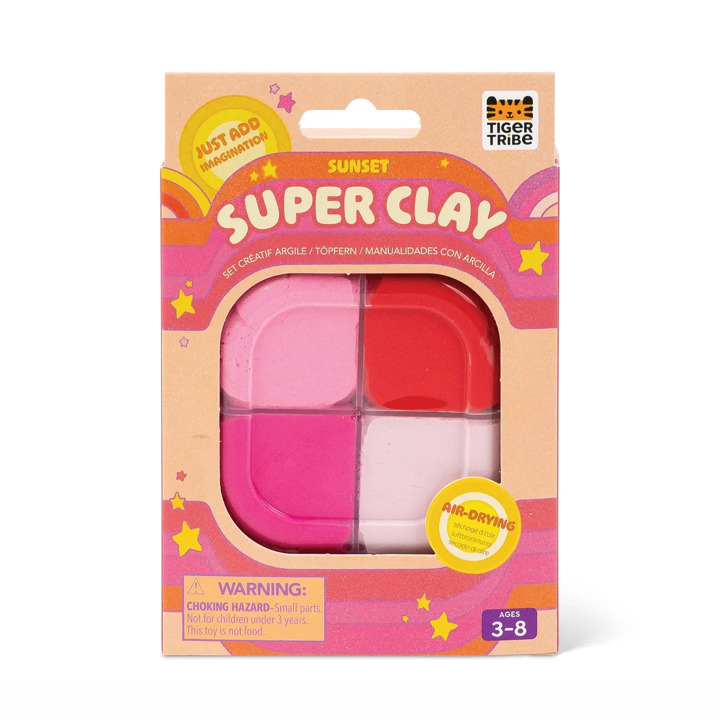 Super Clay - Sunset (Pink + Red) Tiger Tribe Lil Tulips
