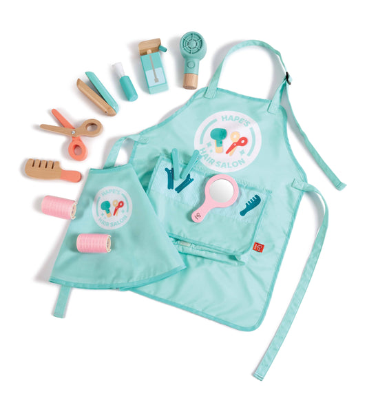 Super Stylish Hair Salon Set Hape Lil Tulips