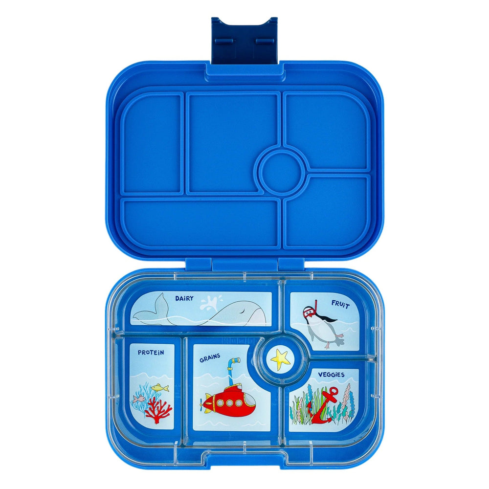 Surf Blue 6 Compartment Leakproof Bento Box Yumbox Lil Tulips