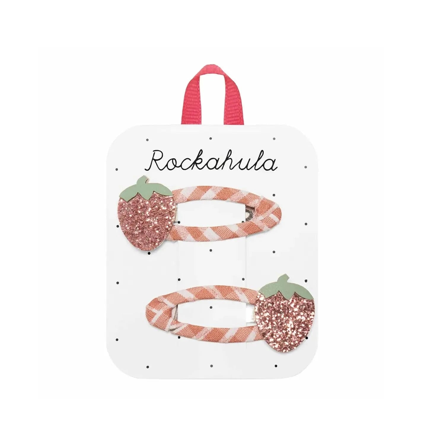 Sweet Strawberry Clips Rockahula Kids buble Lil Tulips