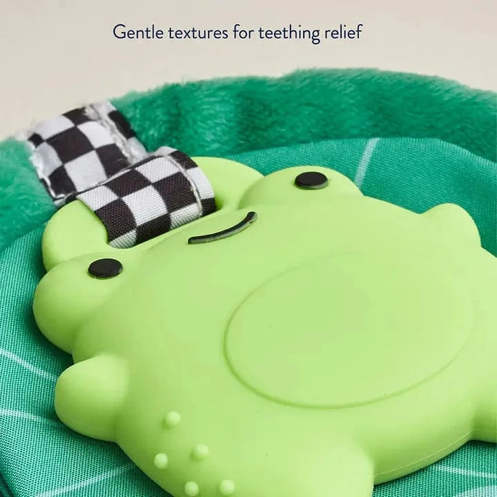Sweetie Crinkle™ Sensory Teether -  Freddie the Frog Itzy Ritzy Pacifiers & Teethers Lil Tulips