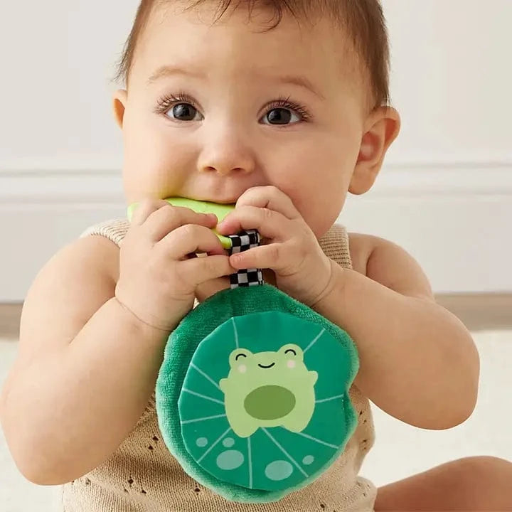 Sweetie Crinkle™ Sensory Teether -  Freddie the Frog Itzy Ritzy Pacifiers & Teethers Lil Tulips