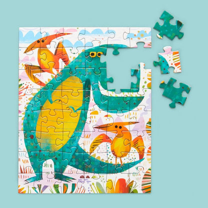 T-Rex and Friends 48 Piece Kids Puzzle Snax WerkShoppe Lil Tulips