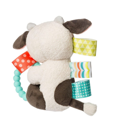 Taggies Buttercup Cow Teether Rattle – 6″ Mary Meyer Lil Tulips