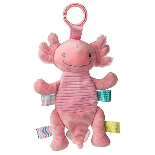 Taggies Lizzy Axolotl Crinkie - Pink Mary Meyer Lil Tulips
