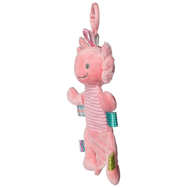 Taggies Lizzy Axolotl Crinkie - Pink Mary Meyer Lil Tulips