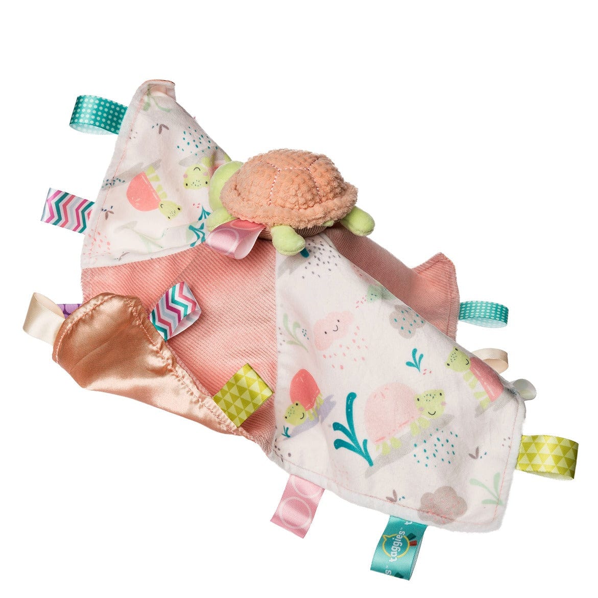 Taggies Tippy Turtle Character Blanket Mary Meyer Lil Tulips