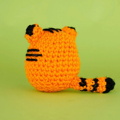 Tanya the Tiger Beginner Crochet Kit The Woobles Lil Tulips