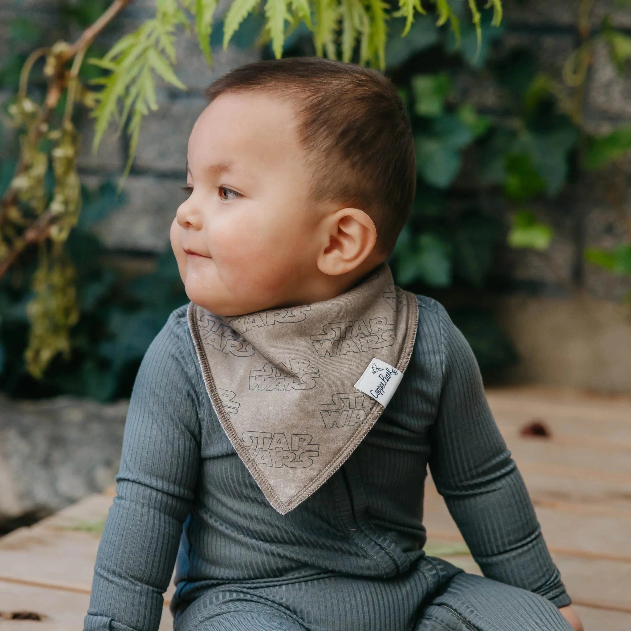 Tatooine™ Bandana Bib Set Copper Pearl Lil Tulips