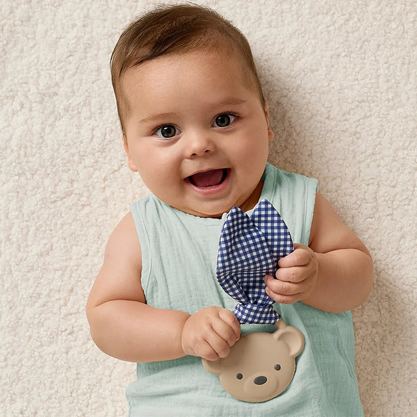 Taupe Bear Crinkle Crew™ Itzy Ritzy Lil Tulips