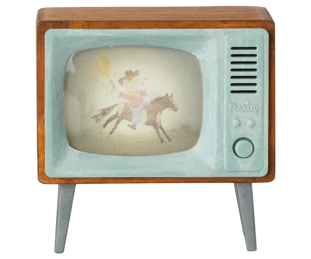 Television, Mouse Maileg Lil Tulips