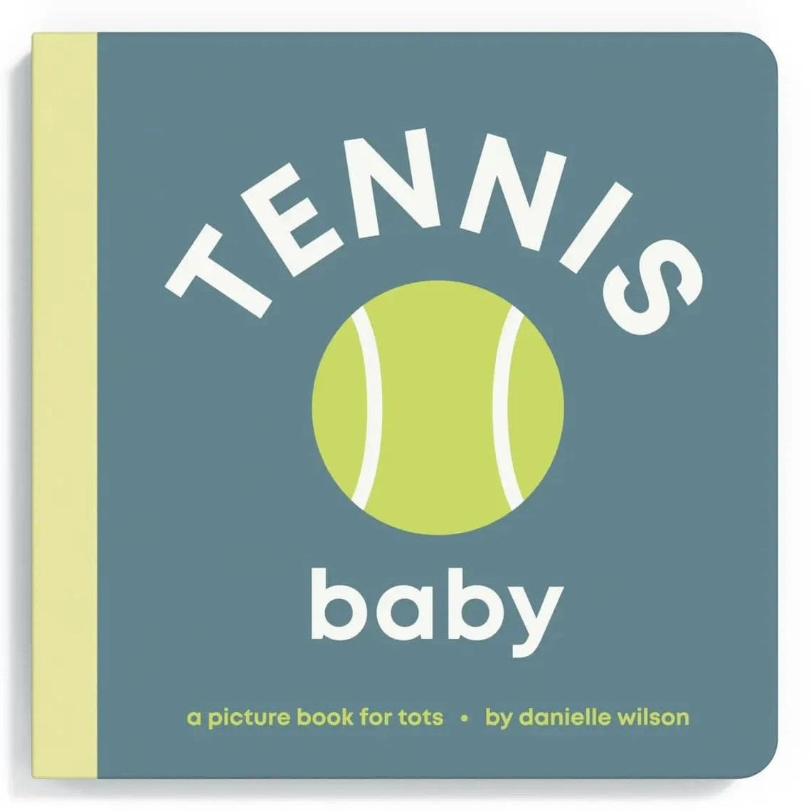 Tennis Baby- Board Book Left Hand Book House Lil Tulips